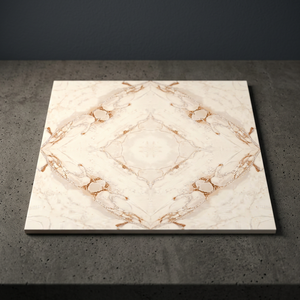 Baldosas de Cerámica para Piso con Acabado Mate, Estilo Ladrillo Antiguo, 400x400mm, Premium, Impermeables, Antideslizantes, Color Cobre Marrón - Product Image 3