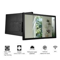Cadre photo numérique Android 32 pouces Affichage tactile avec résolution HD 1080P avec haut-parleurs intégrés Tout-en-un