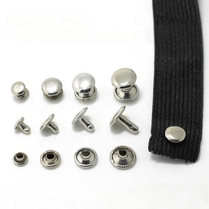 Brass đúp cap jeans đinh tán Stud trang trí bạc đen vàng Snap nút cho da thủ công Túi Giày Túi Xách jeans trang trí - Product Image 6