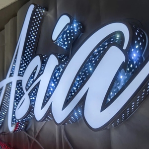 Nhà Máy 3D phí<span class=keywords><strong>a</strong></span> trước thắp sáng & bên thắp sáng LED chữ kênh cử<span class=keywords><strong>a</strong></span> hàng dấu hiệu biểu tượng tùy chỉnh văn bản phát sáng chữ cái - Product Image 3