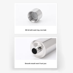 Premium Shinny Glossy Golden Rose <span class=keywords><strong>Whisky</strong></span> <span class=keywords><strong>Macallan</strong></span> 17oz Petaca de metal Multifunctton Frasco redondo de acero inoxidable de gran capacidad - Product Image 2