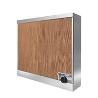 Système de refroidissement par évaporation d'eau industriel de haute qualité avec pompe à eau et ventilation pour élevages de volailles, de porcs et de bétail