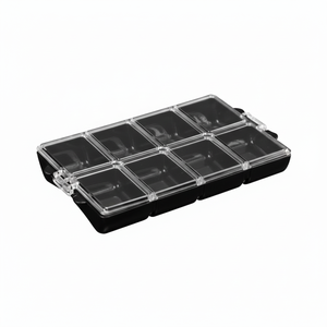 Inomata perline nere custodia per l'organizzazione di gioielli - Product Image 1