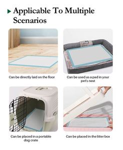 Pañales Desechables para Perros, Super Absorbentes, Transpirables, de Superficie Seca, de Tela No Tejida y Pulpa de Papel, para Todas las Edades - Product Image 6