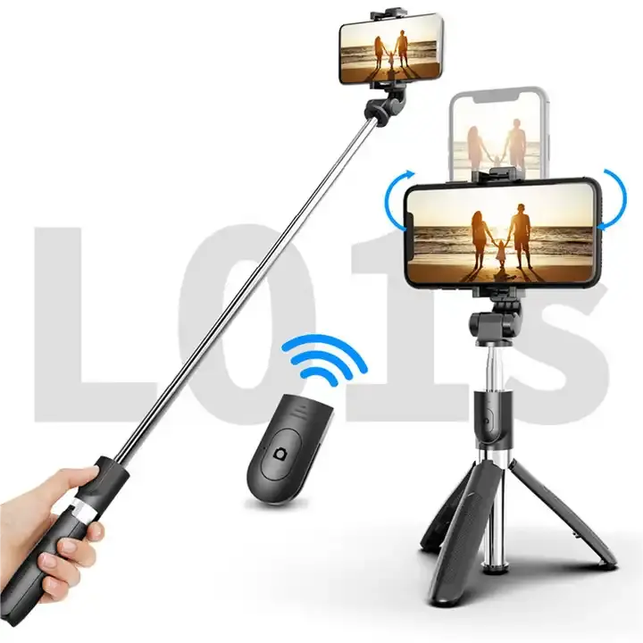 L01s Bluetooth Selfie Stick multifunktion ale All-in-One-Stativ Handy halterung Selfie Live Magic Waffe Universal