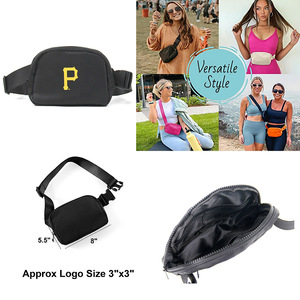 For Hot-Selling Nylon Zipper Waterproof Sports Large Capacity Multi-Functional Crossbody Waist <b>Bag</b> Running Chest <b>Bag</b> - Product Image 2