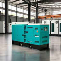 Générateur diesel à cadre ouvert à faible bruit 500kW-750kW, démarrage à distance, 1800 tr/min, 50/60Hz, alimentation de secours d'urgence pour l'exploitation minière en extérieur, OEM ODM