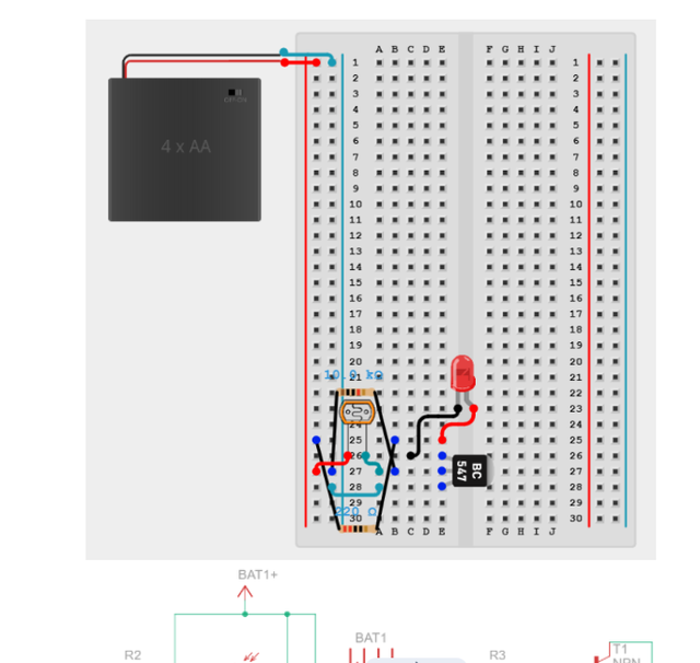 Custom LDR Photoresistor Light Sensor Switch Kit Lesson 15 Automatic Brightness Active Transistor Prototyping School Board Packs