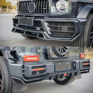 Convient pour la mise à niveau du modèle de la <span class=keywords><strong>Mercedes</strong></span>-Benz Classe <span class=keywords><strong>G</strong></span> <span class=keywords><strong>AMG</strong></span> G63 avec un ensemble complet de kit carrosserie - Product Image 6