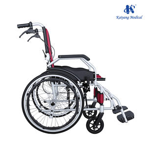 Fauteuil roulant manuel pliable léger en aluminium portable pour adultes, personnes âgées et handicapées, prix du fauteuil roulant - Product Image 3