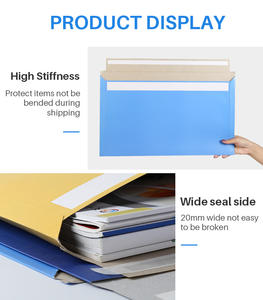 <span class=keywords><strong>CoCreate</strong></span> Exposición Europea Muestras Personalizado 100% Sobres de papel reciclables Papel de cartón Sobres rígidos Bolsa de correo - Product Image 5