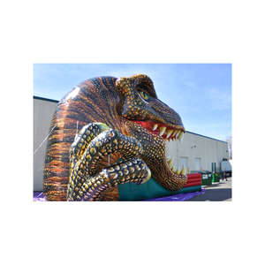 Tobogán inflable gigante para niños, divertido dinosaurio, para exteriores, a la venta - Product Image 1