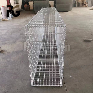 Boîte de gabions ornée de pierres soudées, transparente, pour la décoration de jardin - Product Image 4