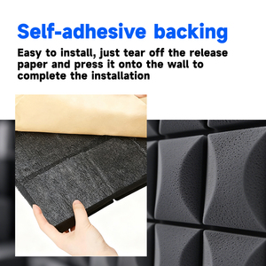 Cách âm bọt hấp thụ âm thanh bọt giảm tiếng ồn và giảm tiếng ồn Bảng điều khiển bọt âm thanh - Product Image 3