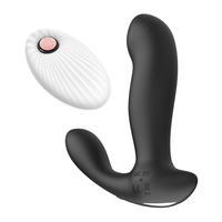 Kabelloser Ferngesteuerter Prostata-Massager Ergonomischer Silikon-Analvibrator Leistungsstarker P-Punkt-Stimulator Erwachsenen-Sexspielzeug für Männer
