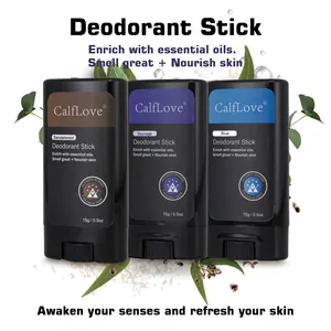 OEM Customize Organic Skin Care Antiperspirant Whole Body Deodorant Stick For Men