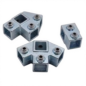 Conector de Tubo Cuadrado, Codo de 90 Grados, Accesorio de Tubería de Alta Presión, Galvanizado en Caliente, Resistente a la Corrosión, para Exteriores - Product Image 2