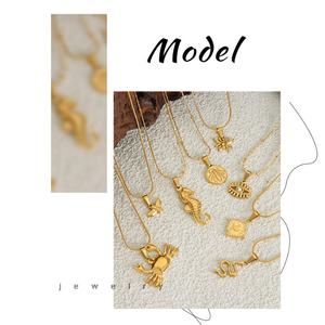 Collar de Clavícula con Colgante de Cangrejo, Dragón, Serpiente, Ojo del Diablo, Estilo Exagerado, Personalidad y Moda - Product Image 5