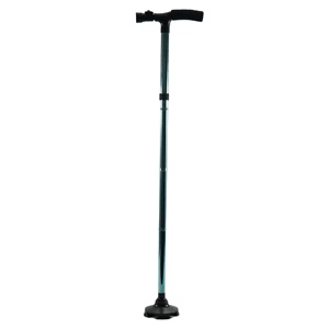 Béquille pliable réglable en aluminium pour canne à pied pour personnes âgées ou handicapées pour le confort et la commodité - Product Image 4
