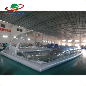 Dôme <span class=keywords><strong>de</strong></span> <span class=keywords><strong>piscine</strong></span> <span class=keywords><strong>gonflable</strong></span> transparent en PVC <span class=keywords><strong>de</strong></span> qualité commerciale / Tente <span class=keywords><strong>de</strong></span> couverture transparente pour piscines / Tente <span class=keywords><strong>de</strong></span> <span class=keywords><strong>piscine</strong></span> <span class=keywords><strong>gonflable</strong></span> d'extérieur - Product Image 4