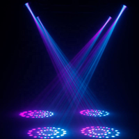 Nouvelles lampes de scène à tête mobile 380W RGBW 16 canaux 48 prismes en nid d'abeille 12 prismes doubles DMX512 pour mariages, fêtes et événements