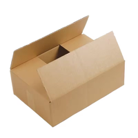 Boîtes en carton ondulé pour déménagement, vente en gros, boîtes en carton rigide à couvercle rigide, grande taille, pliables, pour emballer des objets