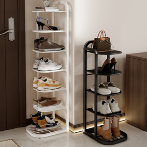 Étagère à chaussures Jinsheng, multi-niveaux, en métal, étroite, gain de place, pour entrée, armoire à chaussures d'intérieur - Product Image 1
