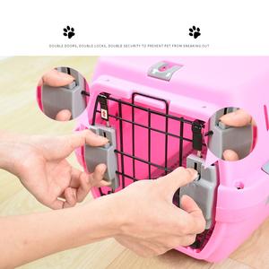 <span class=keywords><strong>Transport</strong></span> aérien réglementé, <span class=keywords><strong>voiture</strong></span> approuvée, boîte de <span class=keywords><strong>transport</strong></span> portable <span class=keywords><strong>en</strong></span> plastique pour chiens de compagnie, chenil de voyage aérien, cage de <span class=keywords><strong>transport</strong></span> intelligente hpe - Product Image 4