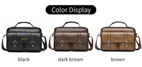 Sac à bandoulière pour ordinateur portable en cuir PU de haute qualité, élégant et professionnel pour hommes, avec logo personnalisé WEIXIER
