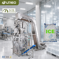Machine d'emballage verticale multifonctionnelle pour granulés, machine d'emballage automatique pour glaçons et glace pilée
