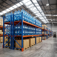 Système de rayonnage en acier de haute qualité à prix direct usine, avec plateforme en treillis métallique, longue durée de vie, capacité de 500-3000 kg, vente en gros