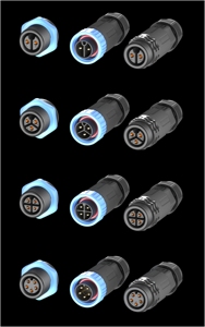 M16 M20 Không Thấm Nước Đẩy Khóa Điện Kết Nối Nam Thiết Bị Đầu Cuối Nữ Cắm <span class=keywords><strong>Power</strong></span> Panel Núi Ổ Cắm - Product Image 5