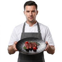 Assiette de service en mélamine, motif personnalisé, écologique, durable, passe au lave-vaisselle, style minimaliste européen, mariage, 7 pouces, dîner