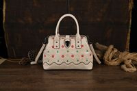 Haute qualité Style européen luxe femme sac fourre-tout Royal à la mode dame élégant épaule bandoulière sac à main Floral mode sac à main