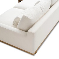 Canapé modulaire sectionnel en chenille anti-acariens avec port USB intégré, en forme de L, éponge haute densité, mobilier de maison élégant et haut de gamme