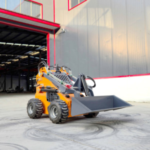 Spedizione Gratuita Mini Skid Steer con Caricatore Frontale da 380 kg e Accessori, Skid Steer Cingolato, Terna, Skid Steer - Product Image 3
