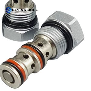 Vanne hydraulique à cartouche filetée Flying Bull LPC08-00, vanne de commande directionnelle pour machines de construction, excavatrice - Product Image 3