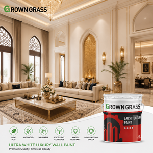 GROWN <b>GRASS</b> Luxury Interior Acrylic Matte for Paint for Modern Residential Construction Decorative Wall Coating OEM Supplier - Product Image 1