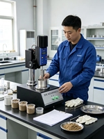 Appareil combiné numérique ASTM D4318 pour la détermination des limites d'Atterberg du sol et des liquides, testeur de limite plastique, machine d'essai de sol 220V