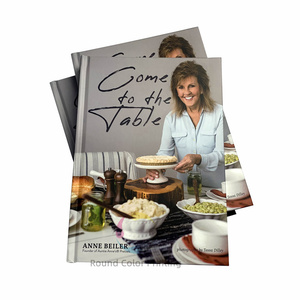 Impression de haute qualité en couleur cuisson livre alimentaire livre de cuisine couverture rigide livre de recettes Service d'impression - Product Image 1