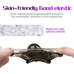 Herbruikbare Penis Extender Haan Ringen Vertragen Ejaculatie Penis Condooms <span class=keywords><strong>Dick</strong></span> Mouw Siliconen Eikel Cover Vergroting Seksspeeltjes Voor Mannen - Product Image 5