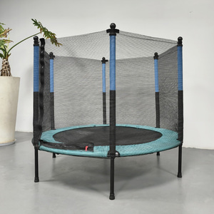 <span class=keywords><strong>Trampoline</strong></span> Zoshine <span class=keywords><strong>de</strong></span> haute qualité, mini, 55 pouces, pour intérieur, unisexe, avec filet <span class=keywords><strong>de</strong></span> sécurité en acier, <span class=keywords><strong>mousse</strong></span> et polypropylène écologiques, pour enfants. - Product Image 3