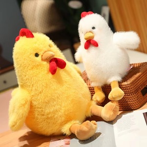 <b>Chicken</b> Plush Stuffed Animal Doll Realistic Looking, Birthday <b>Gift</b> Room Decor and Pillow Easter Kids <b>Gift</b> Room Decoration - Product Image 1