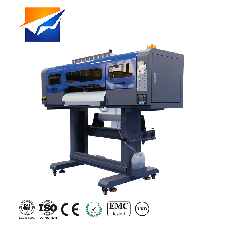 ZYJJ 2 или 4 головки I3200 цифровой DTF принтер 60 см A3 ПЭТ пленка офсетная футболка DTF печатная машина встряхивание порошка DTF принтер I3200