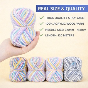 เส้นด้ายถักมือทรงกรวย โพลีโพรพิลีน 100% ทนทานสูง ป้องกันไฟ สำหรับฤดูร้อน - Product Image 5