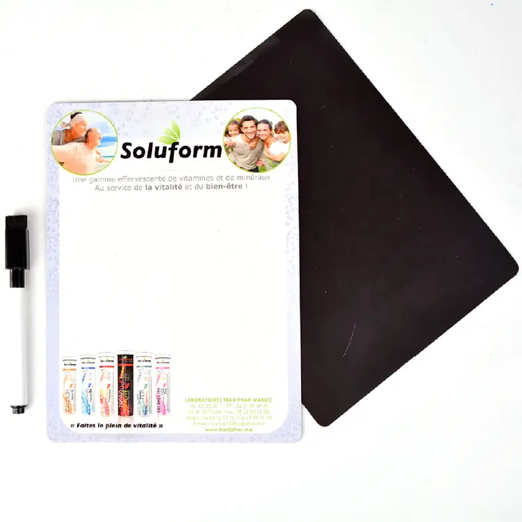 Customized magnetic whiteboard calendar Magnetic fridge meal planners Dry Erase Whiteboard menu