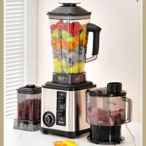 Double cup wall breaking machine to make nutritious food 2-in-1 crushed ice fruit juice blender