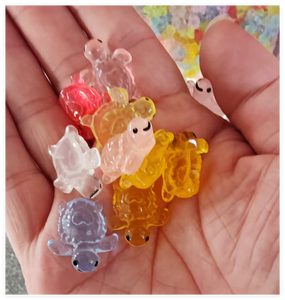 Mini figurines lumineuses animaux de dessin animé licorne chien tortue grenouille <span class=keywords><strong>escargot</strong></span> dinosaure personnalisées pour jeu artistique enfants zoo promotion jouet - Product Image 5