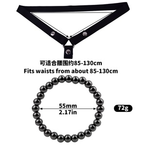 Anillos para Pene con Cuentas Metálicas, Anillos para Retrasar la Eyaculación, Bondage Escrotal, Juegos para Adultos SM, Estirador con Bloqueo de Bolas, Juguetes Sexuales para Hombres - Product Image 6