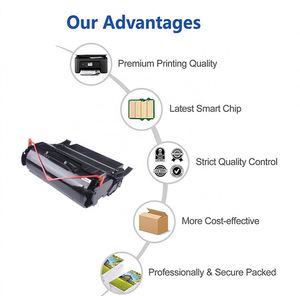 Cartucho de Toner T650 Tương thích cho <span class=keywords><strong>Lexmark</strong></span> x651de x652de Toner Cartridge T650 t652 t654 x656 x658 Máy Photocopy hộp mực - Product Image 2